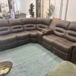 Brown Sectional
