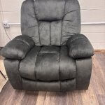 gray recliner